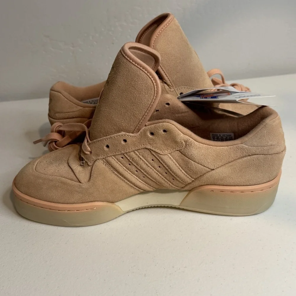 Women's Adidas Rivalry Lux Low Pink Suede Sneakers JH7991 Size US 9 - Picture 10 of 16